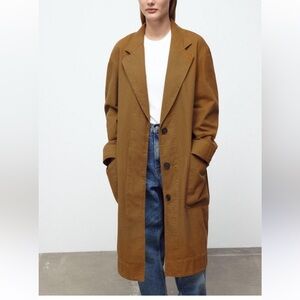 🎁Zara Cotton Long Coat🎁